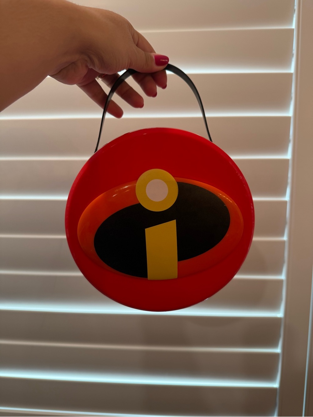 The incredibles Disney Halloween trick or treat bucket